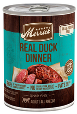 Merrick Merrick Grain Free Duck Dinner Wet Canned Dog Food - 12.7 oz, CASE OF 12