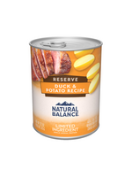 Natural Balance Natural Balance L.I.D. Canned Wet Dog Food, Grain Free Duck & Potato - 13 oz, Case of 12