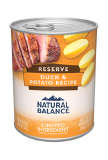 Natural Balance Natural Balance L.I.D. Canned Wet Dog Food, Grain Free Duck & Potato - 13 oz, Case of 12