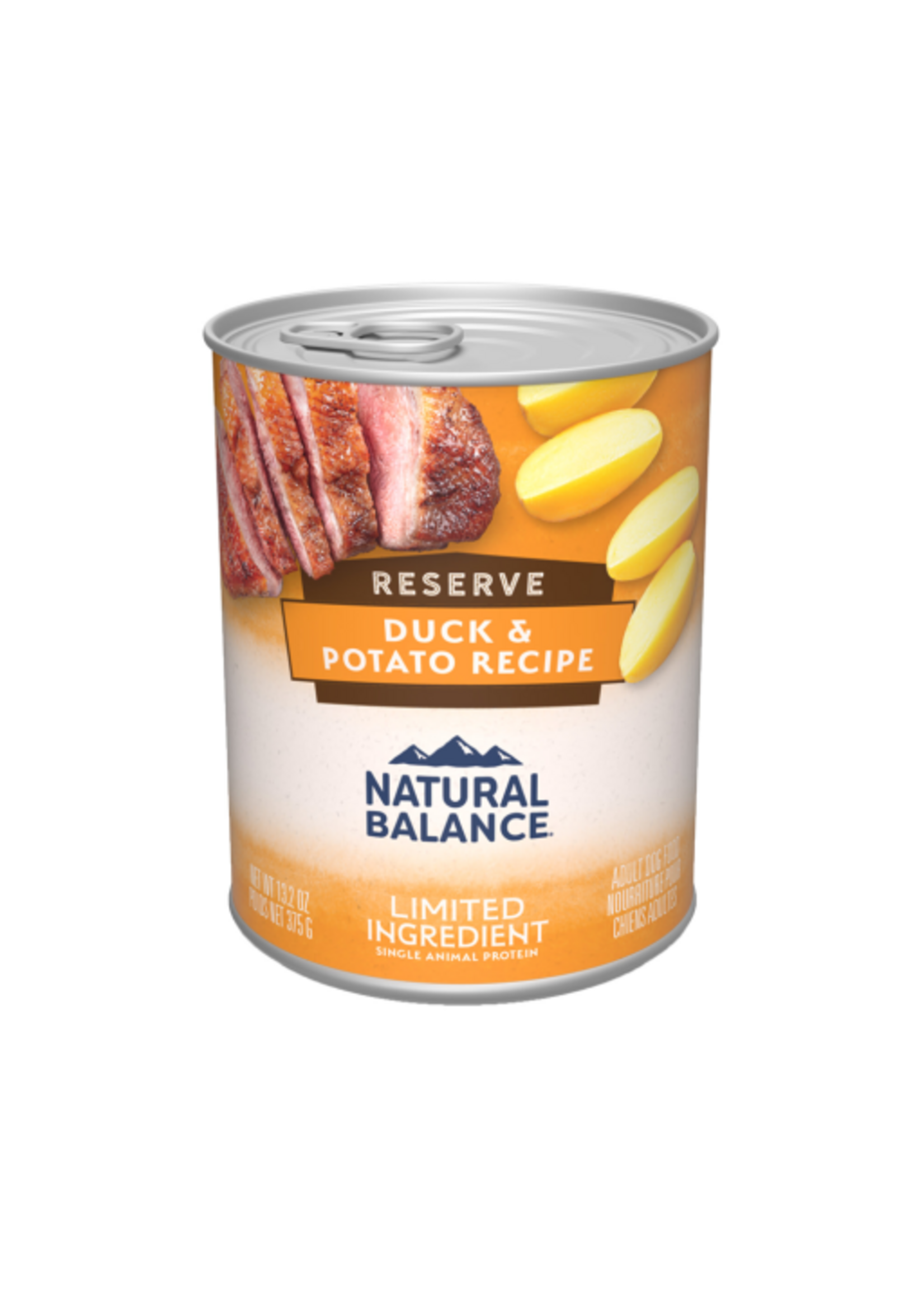 Natural Balance Natural Balance L.I.D. Canned Wet Dog Food, Grain Free Duck & Potato - 13 oz, Case of 12