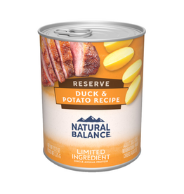 Natural Balance Natural Balance L.I.D. Canned Wet Dog Food, Grain Free Duck & Potato - 13 oz, Case of 12