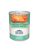 Natural Balance Natural Balance L.I.D. Canned Wet Dog Food, Grain Free Chicken & Sweet Potato - 13 oz, CASE OF 12