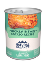 Natural Balance Natural Balance L.I.D. Canned Wet Dog Food, Grain Free Chicken & Sweet Potato - 13 oz, CASE OF 12