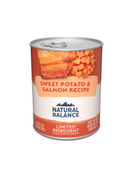 Natural Balance Natural Balance L.I.D. Canned Wet Dog Food, Grain Free Fish & Sweet Potato - 13 oz, Case of 12