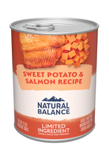 Natural Balance Natural Balance L.I.D. Canned Wet Dog Food, Grain Free Fish & Sweet Potato - 13 oz, Case of 12