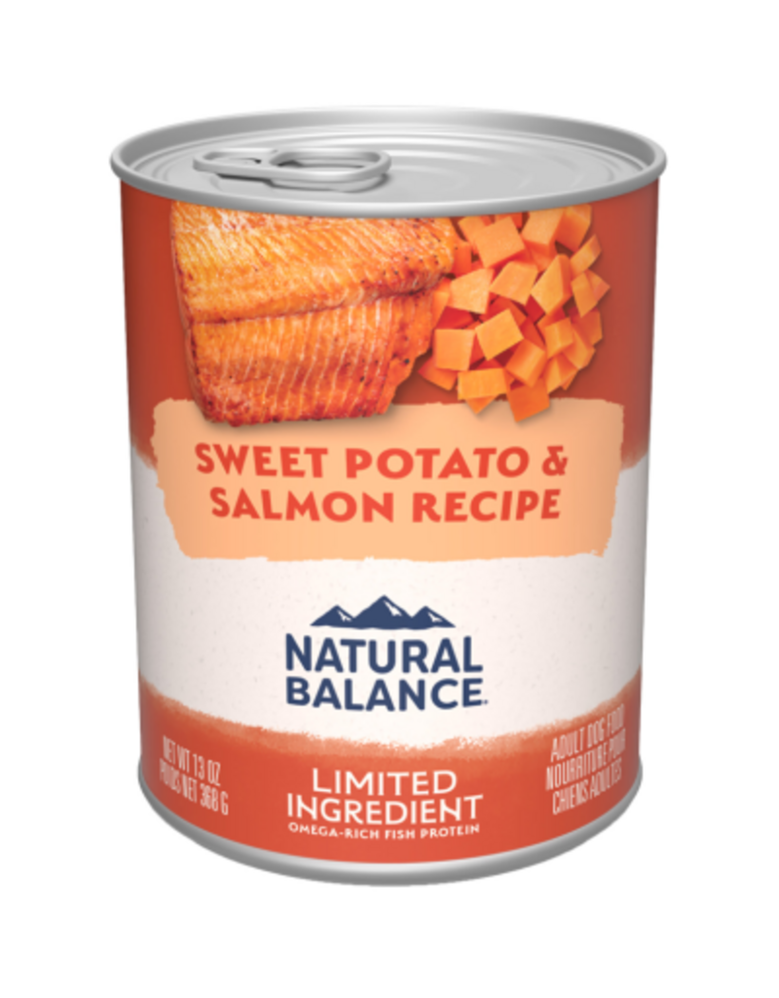Natural Balance Natural Balance L.I.D. Canned Wet Dog Food, Grain Free Fish & Sweet Potato - 13 oz, Case of 12