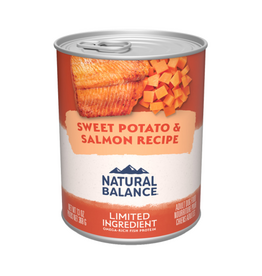Natural Balance Natural Balance L.I.D. Canned Wet Dog Food, Grain Free Fish & Sweet Potato - 13 oz, Case of 12