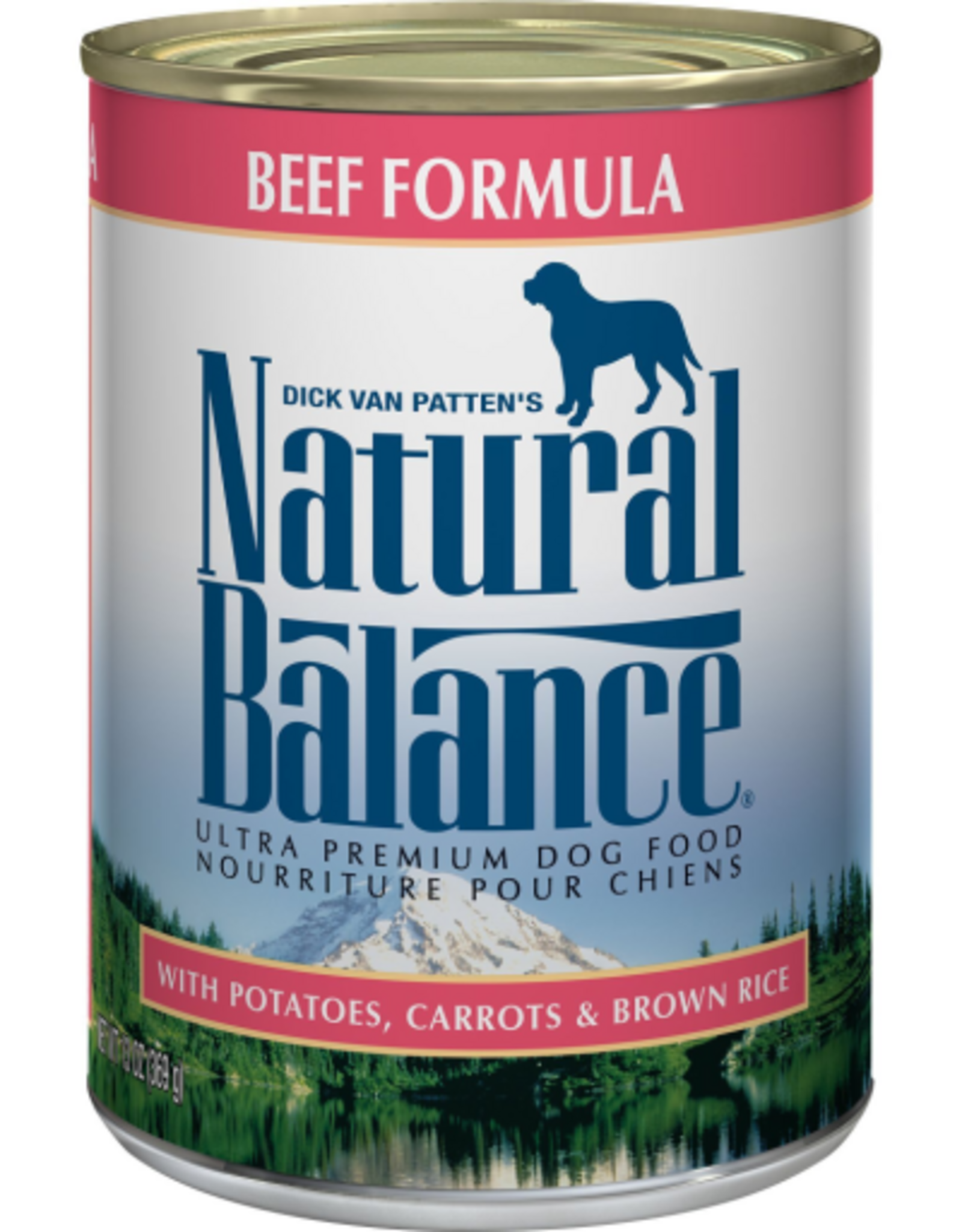 Natural Balance Natural Balance Ultra Wet Canned Dog Food, Beef - 13 oz, Case of 12