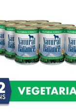 Natural Balance Natural Balance Ultra Wet Canned Dog Food, Vegetarian - 13 oz, Case of 12