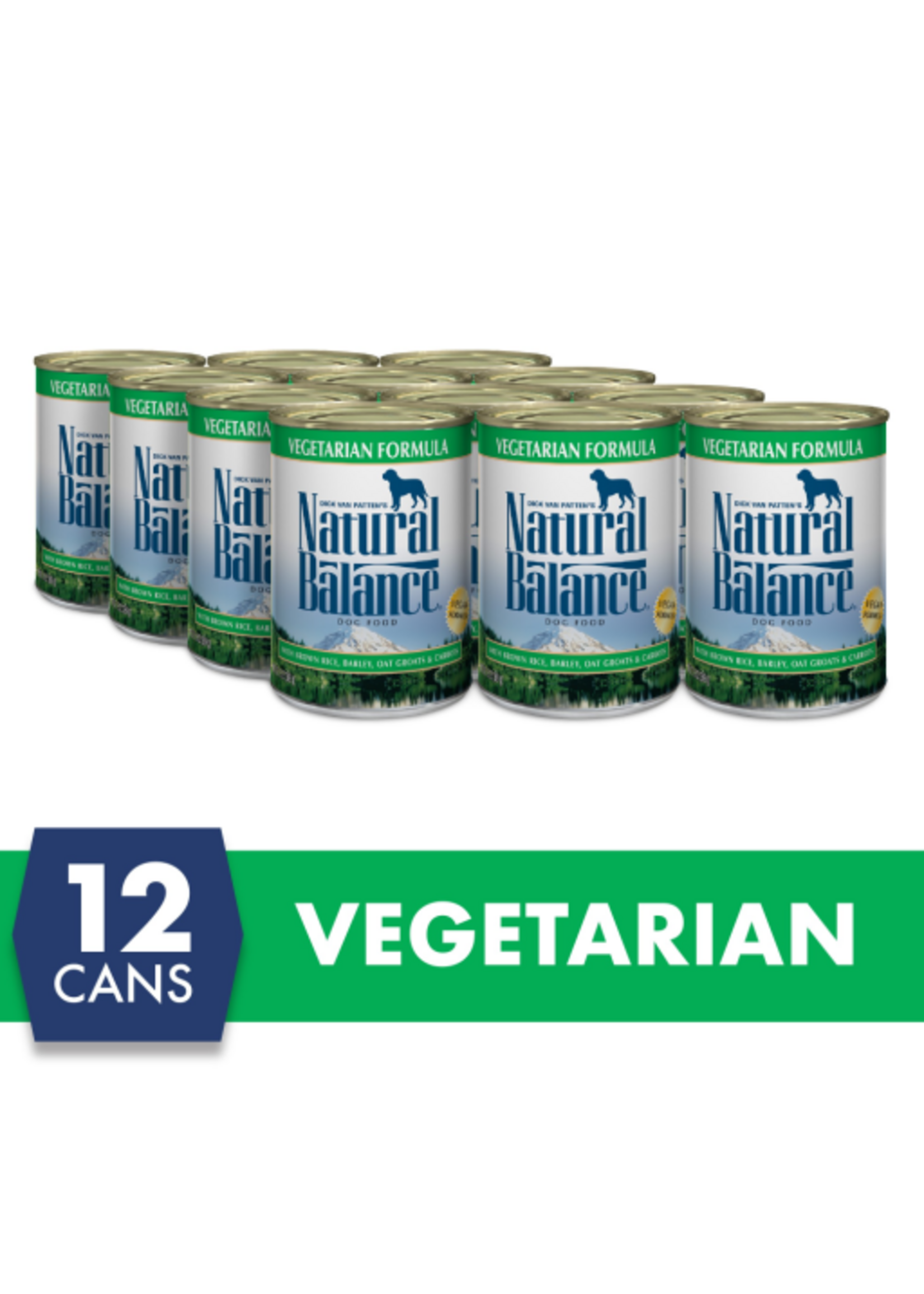 Natural Balance Natural Balance Ultra Wet Canned Dog Food, Vegetarian - 13 oz, Case of 12
