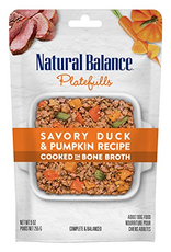 Natural Balance Natural Balance Platefulls Homestyle Savory Duck & Pumpkin Adult Grain-Free Wet Dog Food - 9 oz