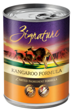 Zignature Zignature Kangaroo Limited Ingredient Canned Wet Dog Food - 13-oz, Case of 12