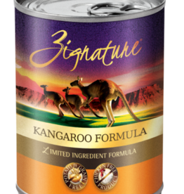 Zignature Zignature Kangaroo Limited Ingredient Canned Wet Dog Food - 13-oz, Case of 12
