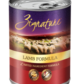 Zignature Zignature Lamb Limited Ingredient Grain-Free Canned Wet Dog Food - 13 oz, Case of 12