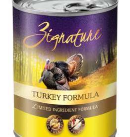 Zignature Zignature Turkey Grain-Free Canned Wet Dog Food - 13 oz, Case of 12