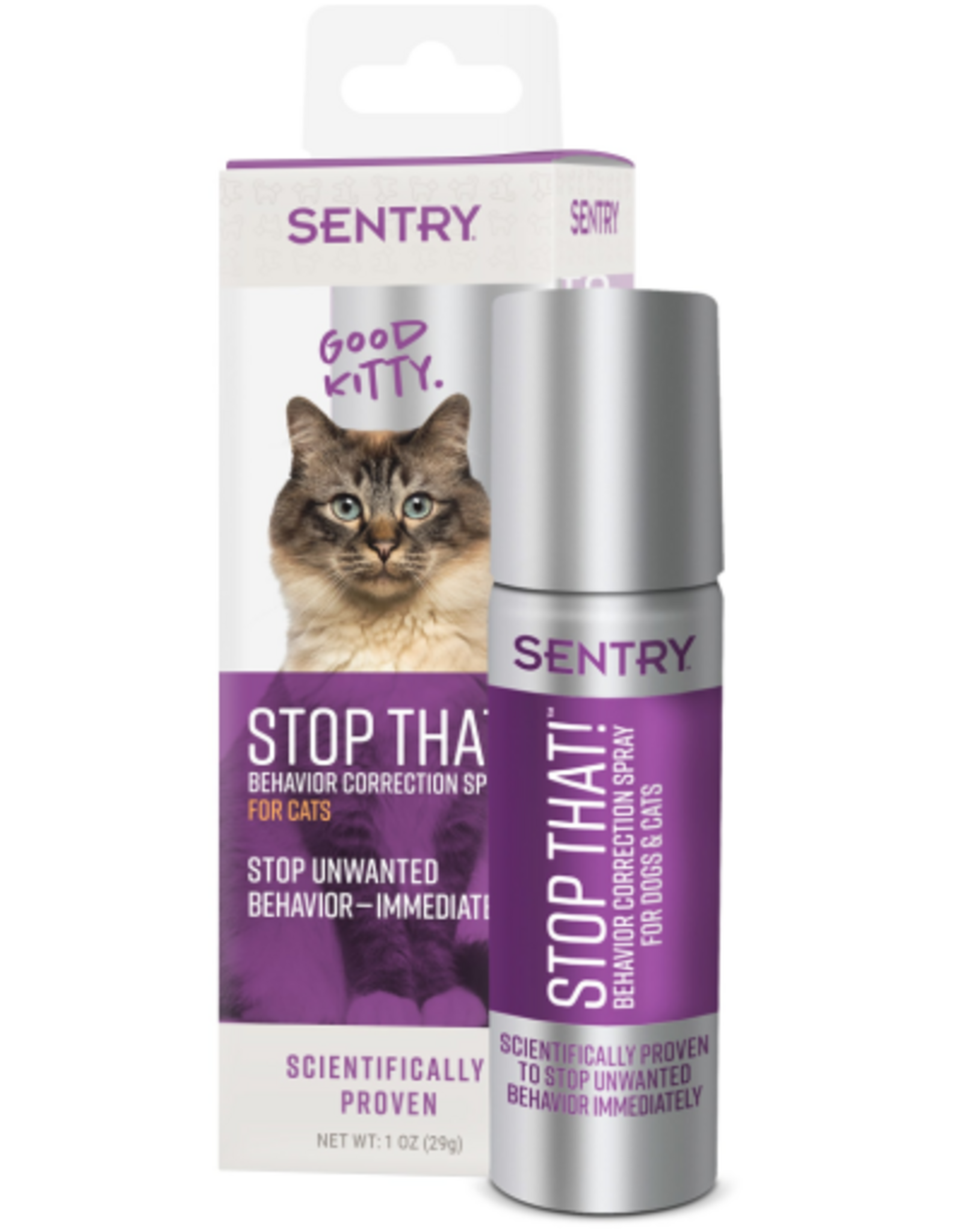 Sentry Stop That! Behavior Correction Spray for Cats  1 oz