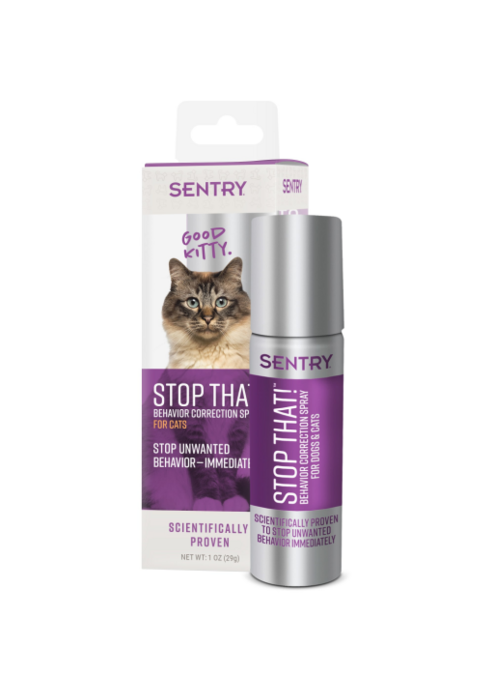 Sentry Stop That! Behavior Correction Spray for Cats - 1 oz
