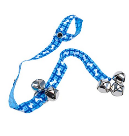 Coastal Pet Products Coastal Advance Dog Potty Training Bells, Plaid Bones