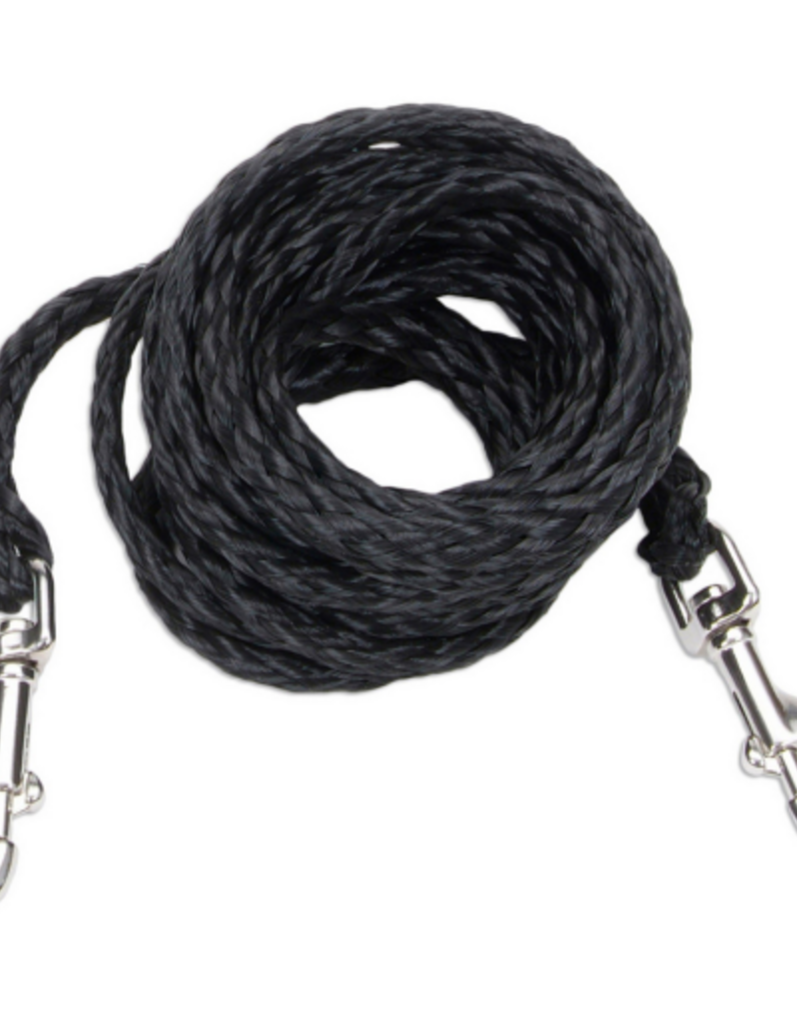 Coastal Pet Products Coastal Poly Big Dog Tie Out-Black 10'