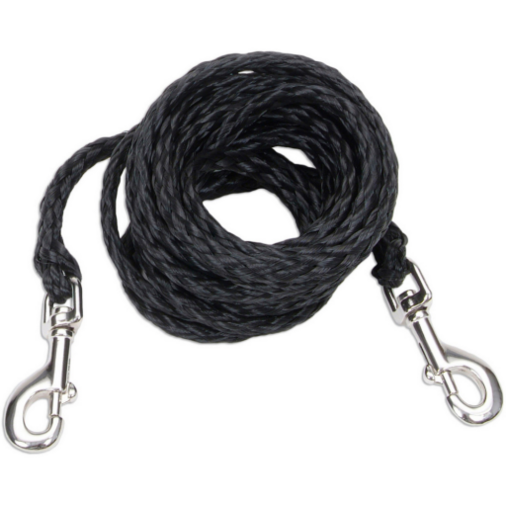 Coastal Pet Products Coastal Poly Big Dog Tie Out-Black 10'