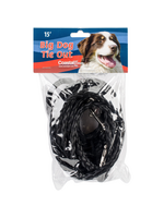 Coastal Pet Products Coastal Poly Big Dog Tie Out-Black 15'
