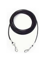 Coastal Pet Products Coastal Poly Tie Out for Petite Dog BLACK 15 FT