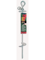 Coastal Pet Products Coastal Titan Giant Auger Dome Dog Tie Out Stake - Assorted Color, 13 MM X 24 Inch