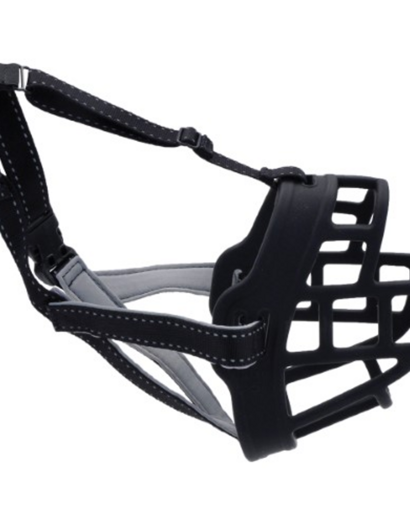 Coastal Pet Products Coastal Coastal Soft Basket Muzzle for Dogs - Black, Size 6