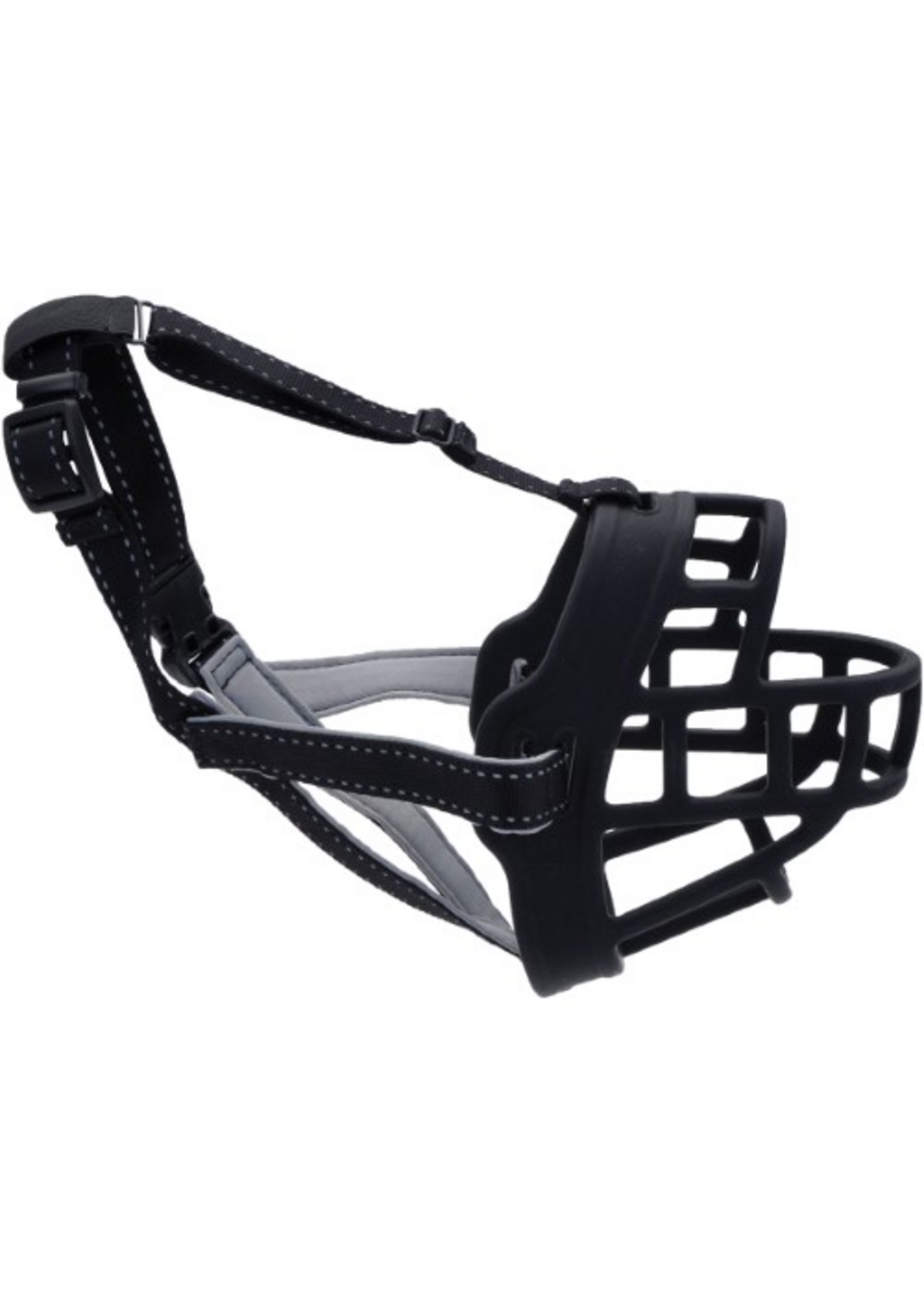 Coastal Pet Products Coastal Coastal Soft Basket Muzzle for Dogs - Black, Size 6