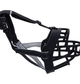 Coastal Pet Products Coastal Coastal Soft Basket Muzzle for Dogs - Black, Size 6