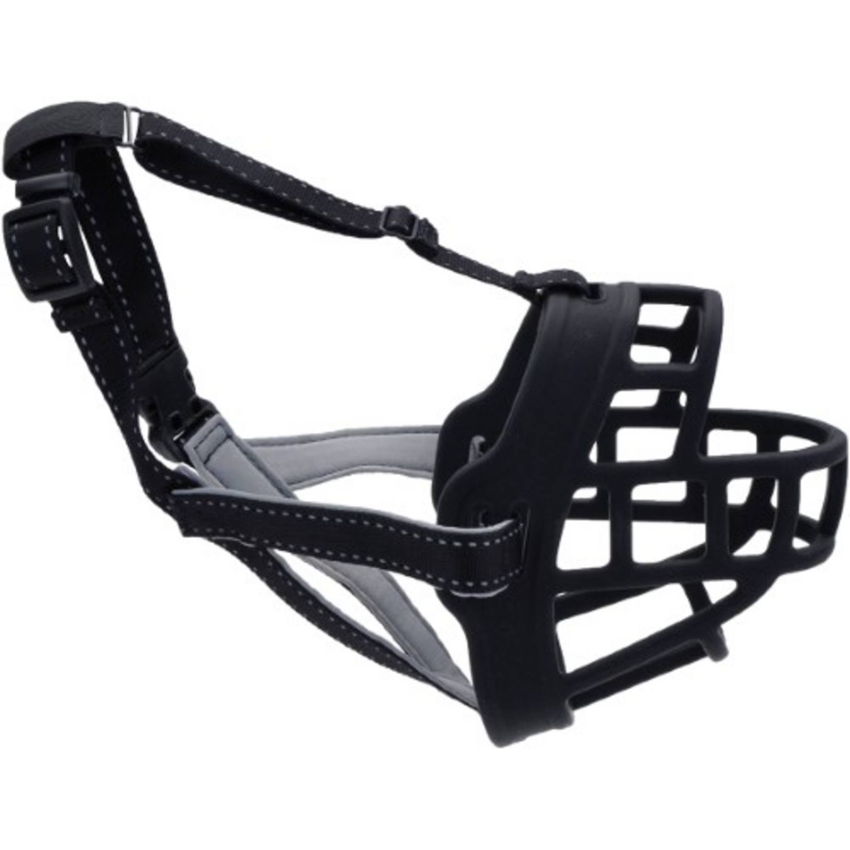 Coastal Pet Products Coastal Coastal Soft Basket Muzzle for Dogs - Black, Size 6