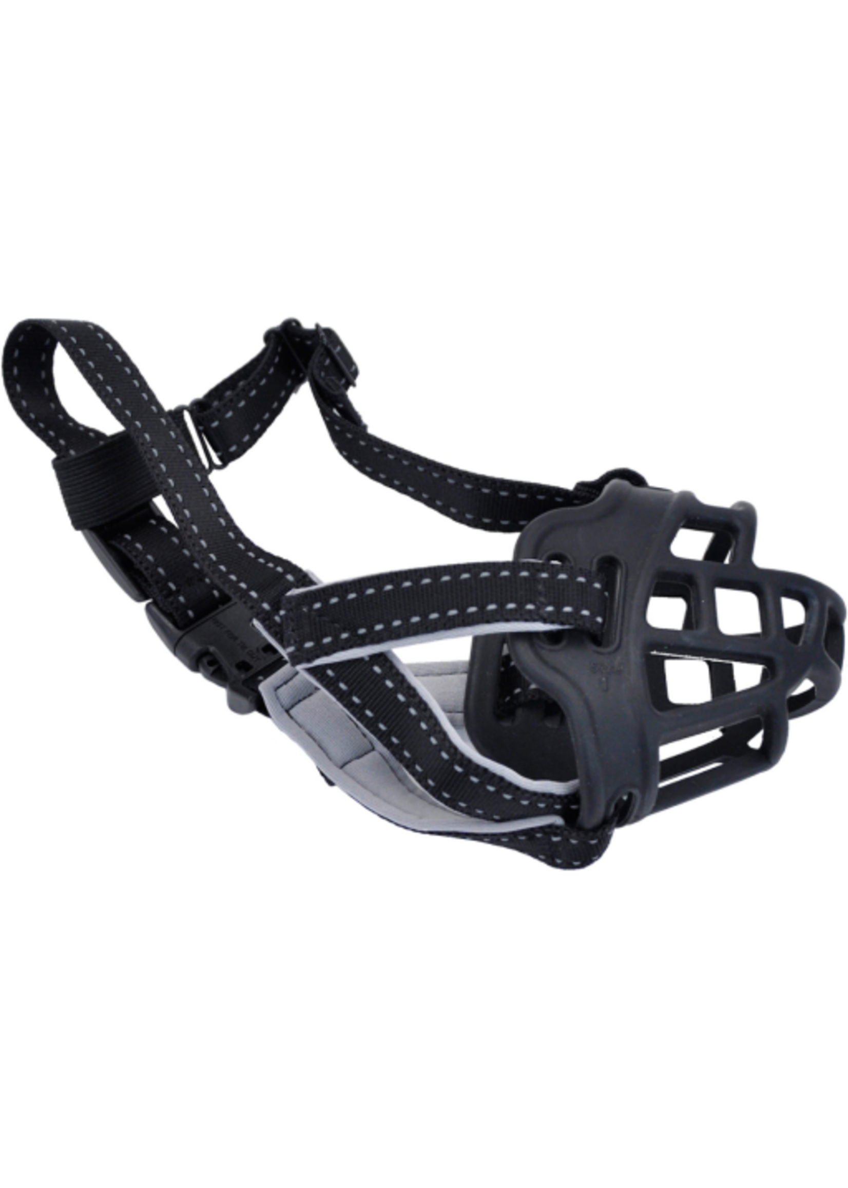 Coastal Pet Products Coastal Soft Basket Muzzle for Dogs - Black, Size 2