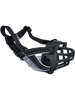 Coastal Pet Products Coastal Soft Basket Muzzle for Dogs - Black, Size 1