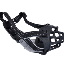 Coastal Pet Products Coastal Soft Basket Muzzle for Dogs - Black, Size 1