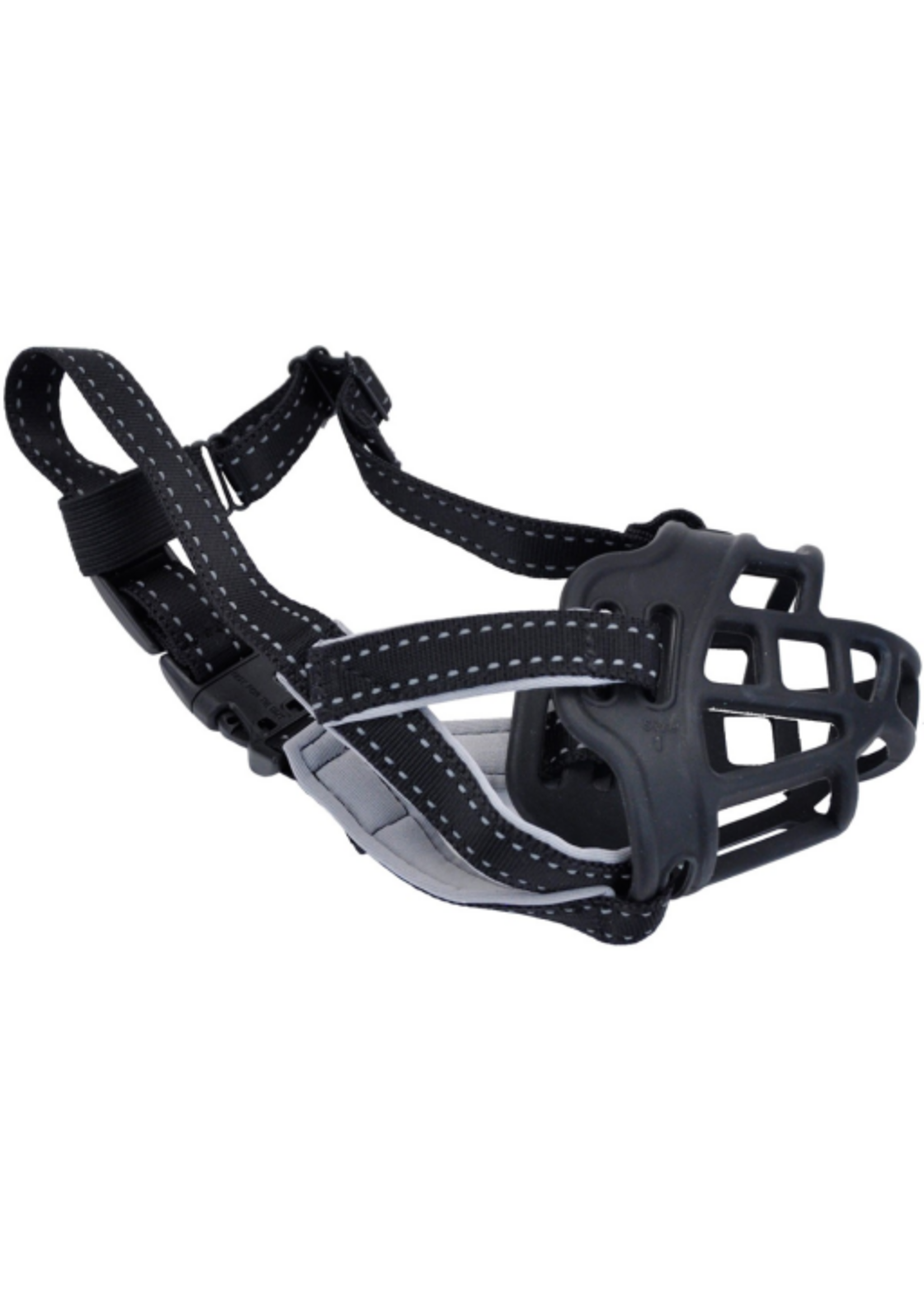 Coastal Pet Products Coastal Soft Basket Muzzle for Dogs - Black, Size 1