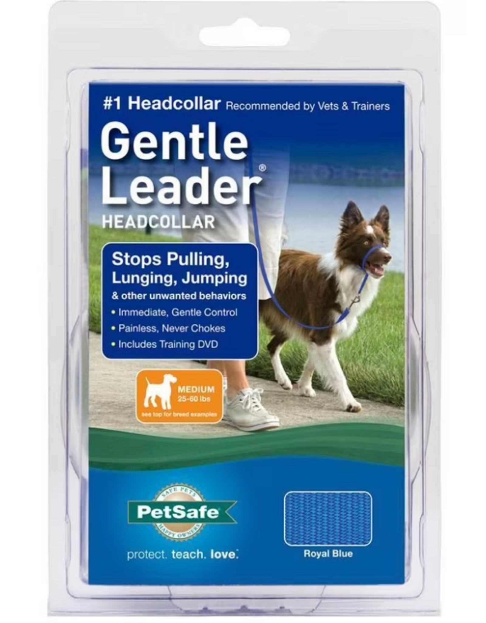 PetSafe PetSafe Gentle Leader Headcollar Adjustable Dog Harness - Medium - Royal Blue