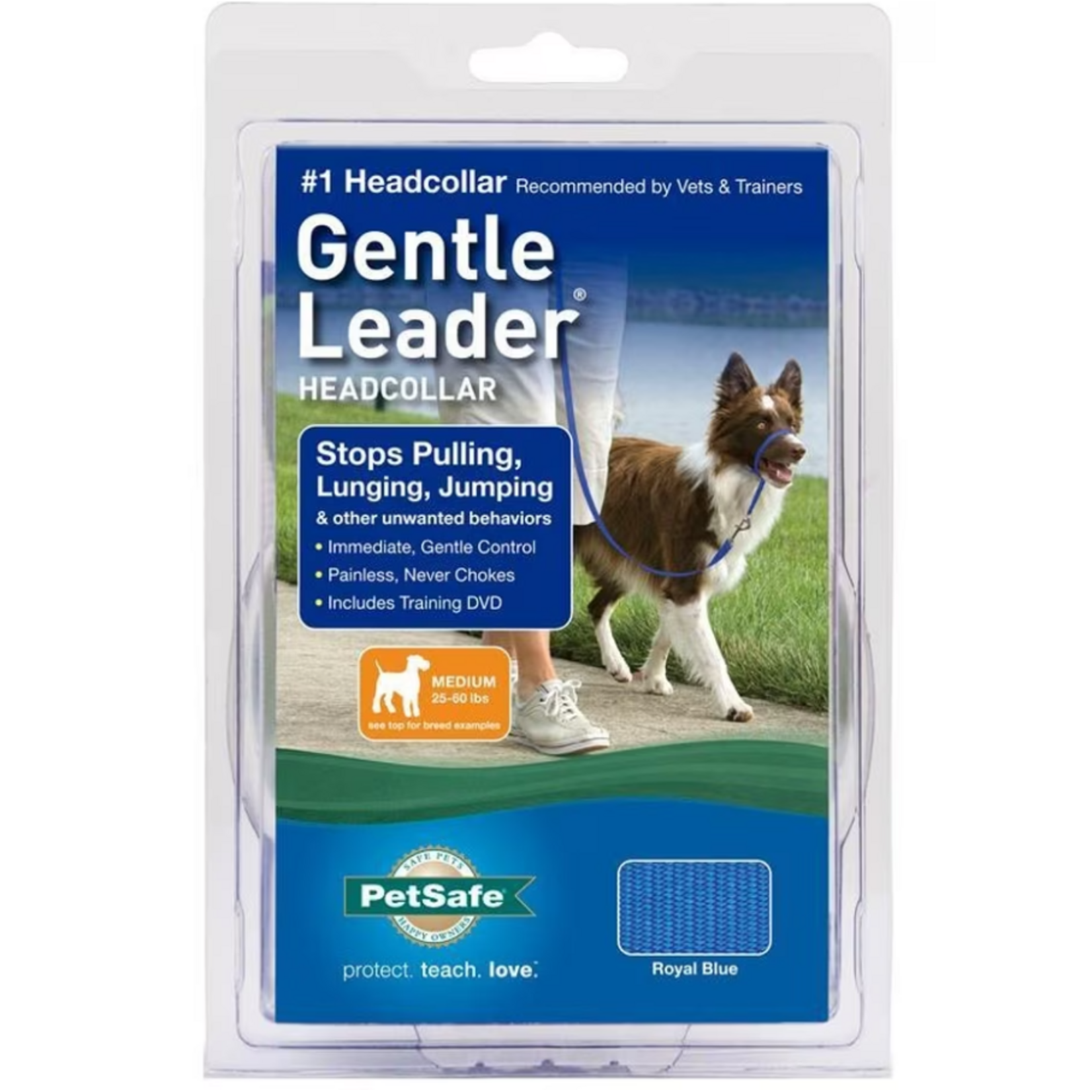 PetSafe PetSafe Gentle Leader Headcollar Adjustable Dog Harness - Medium - Royal Blue
