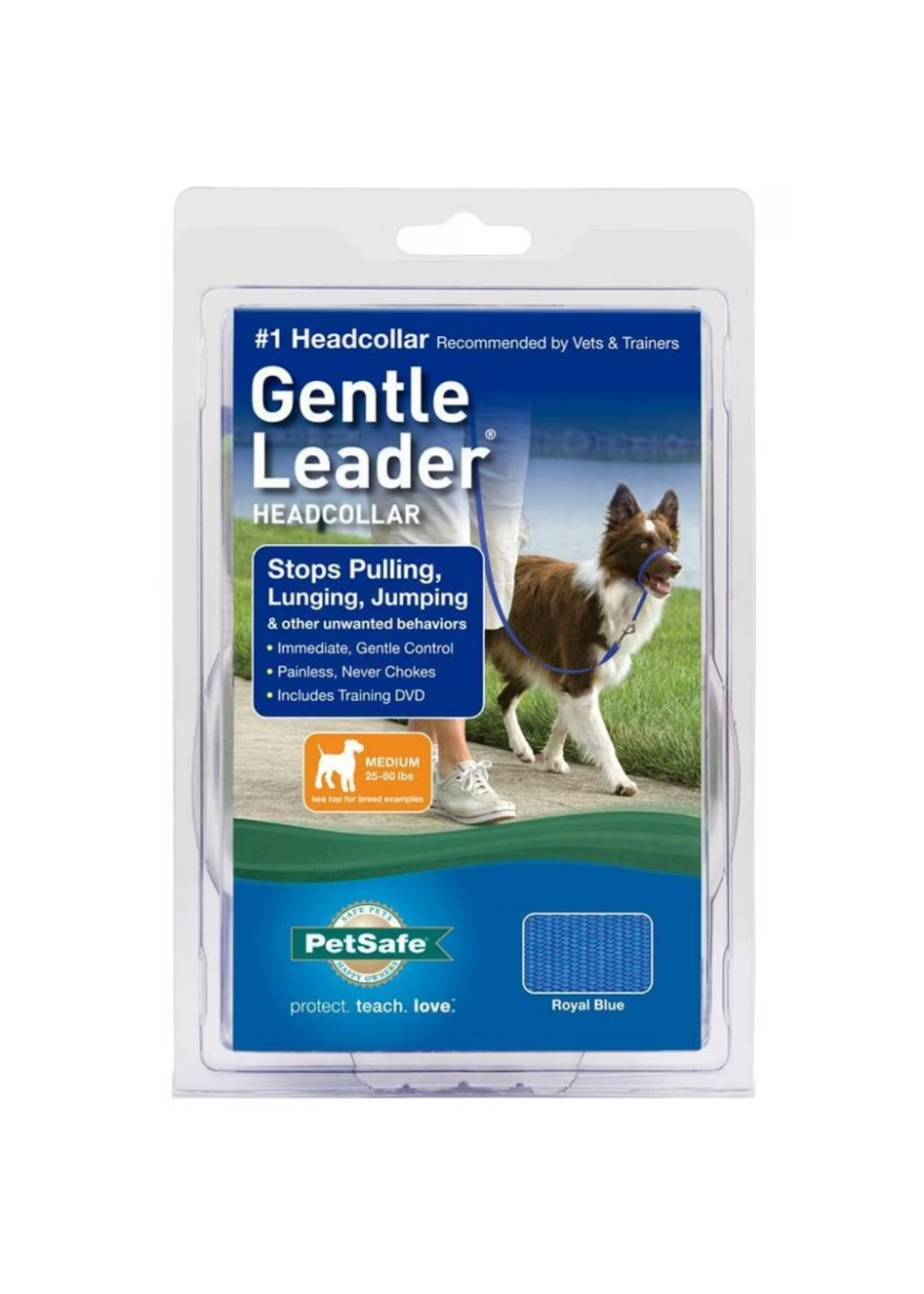 PetSafe PetSafe Gentle Leader Headcollar Adjustable Dog Harness - Medium - Royal Blue