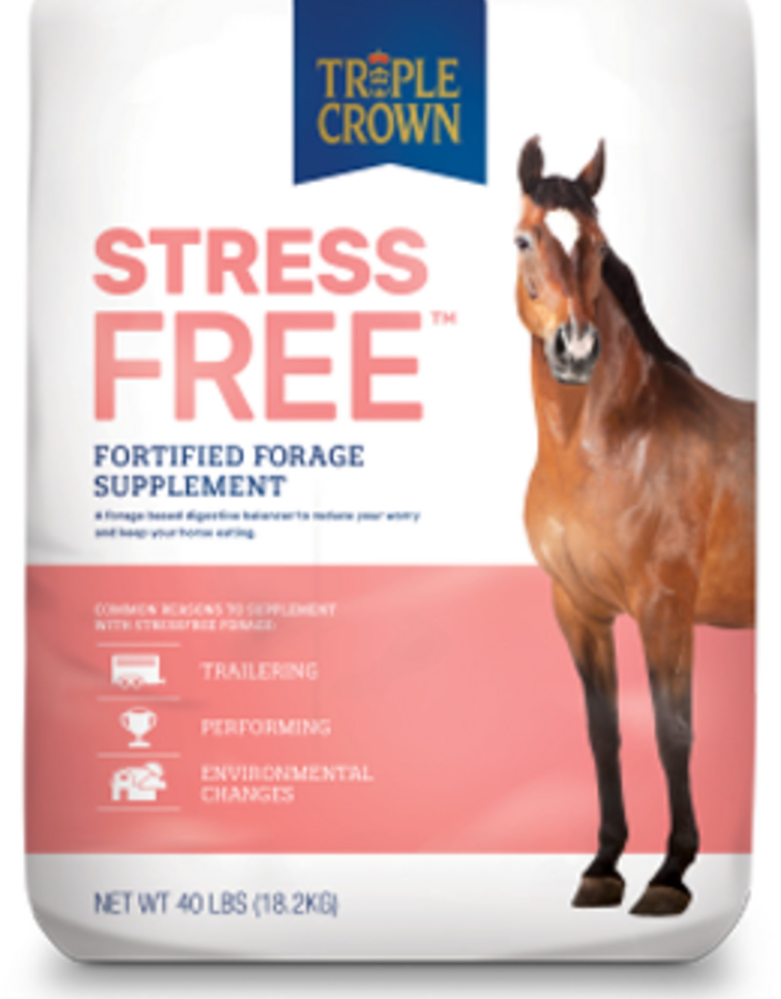 Triple Crown Triple Crown Stress Free Forage - 40 lb