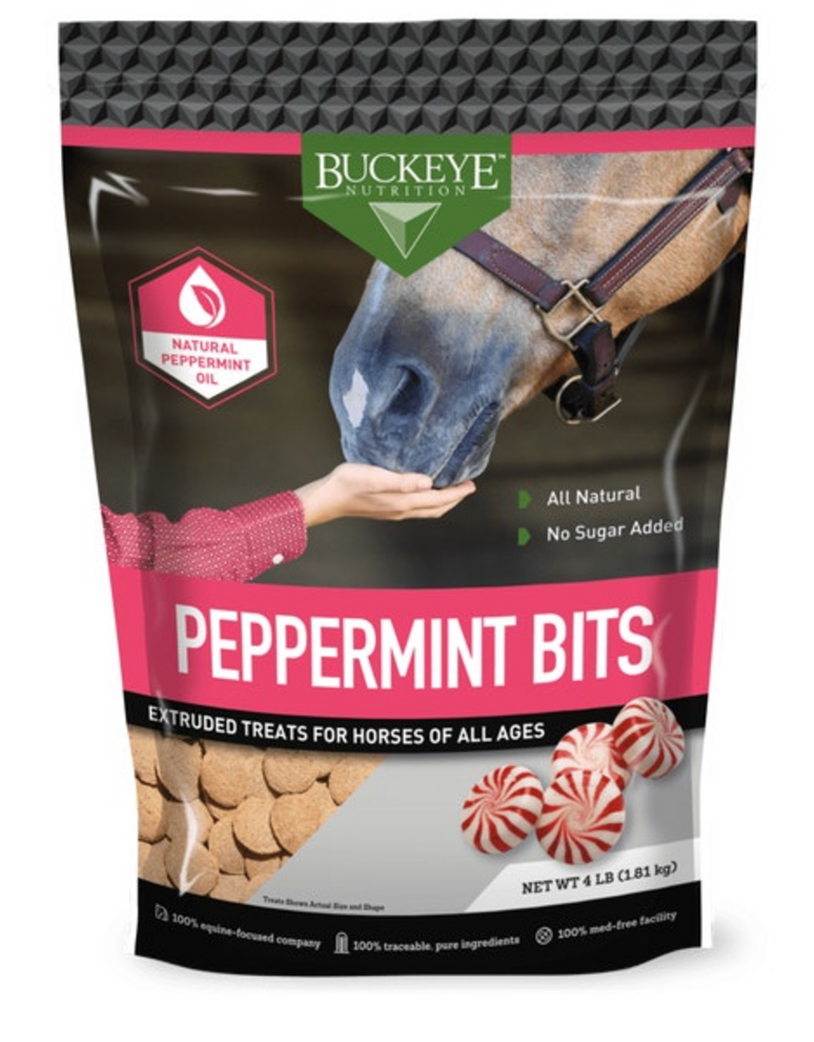 Buckeye Buckeye Peppermint Horse Treats - 4 lb
