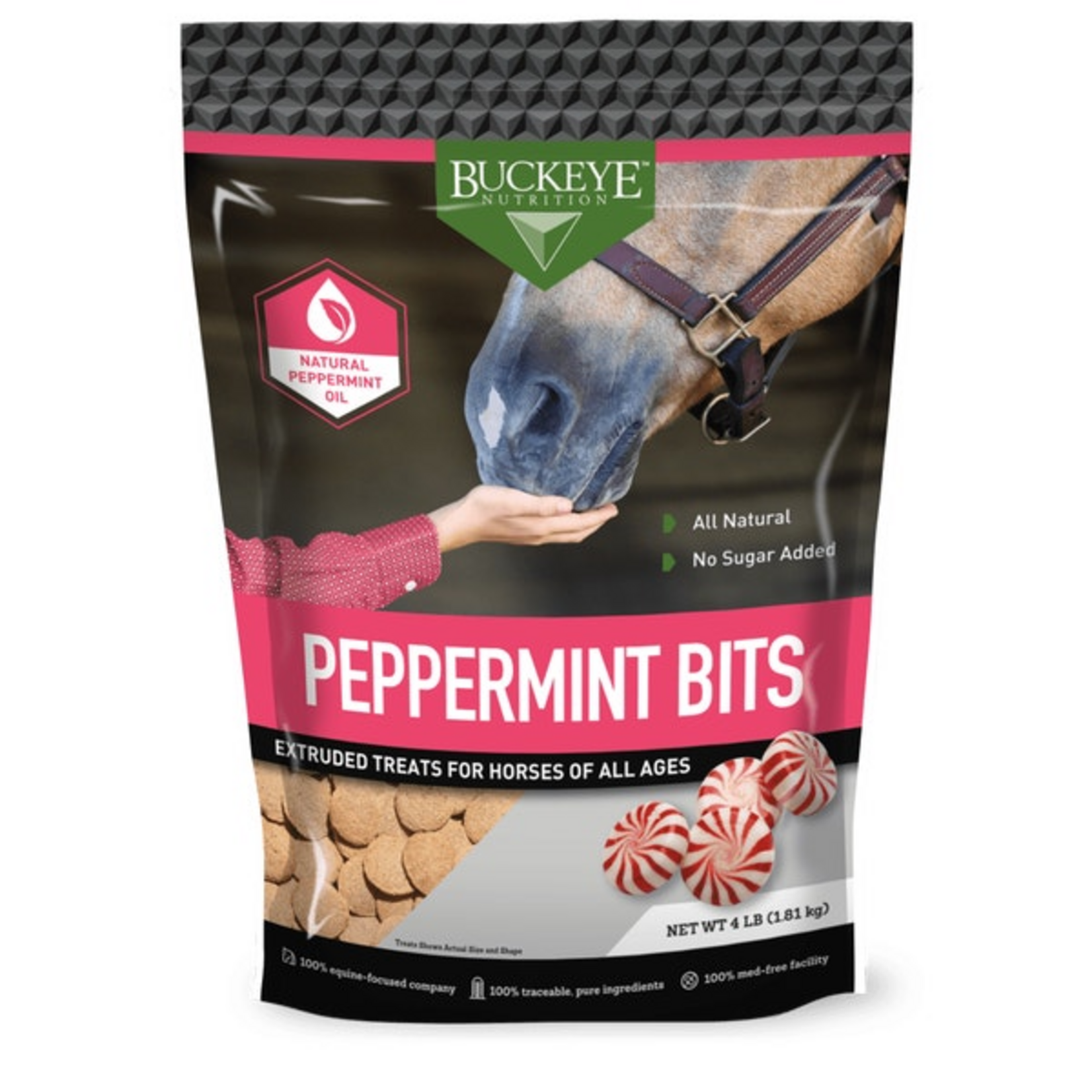 Buckeye Buckeye Peppermint Horse Treats - 4 lb
