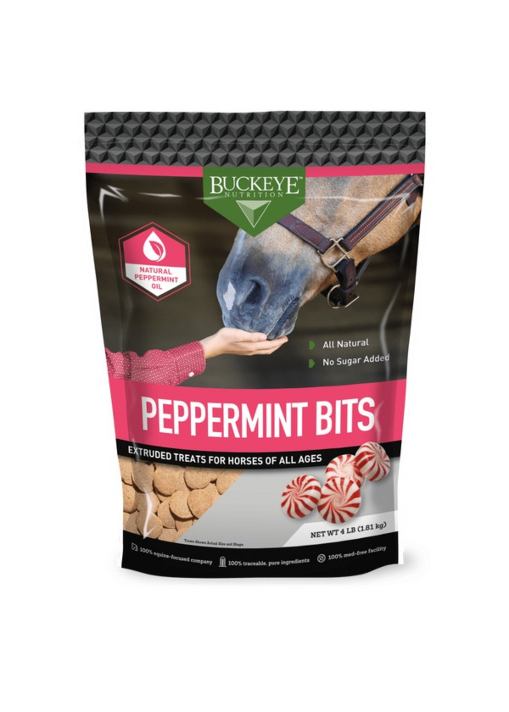 Buckeye Buckeye Peppermint Horse Treats - 4 lb