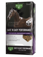 Buckeye Buckeye Safe 'N Easy Performance Pelleted Horse Feed - 50 lb