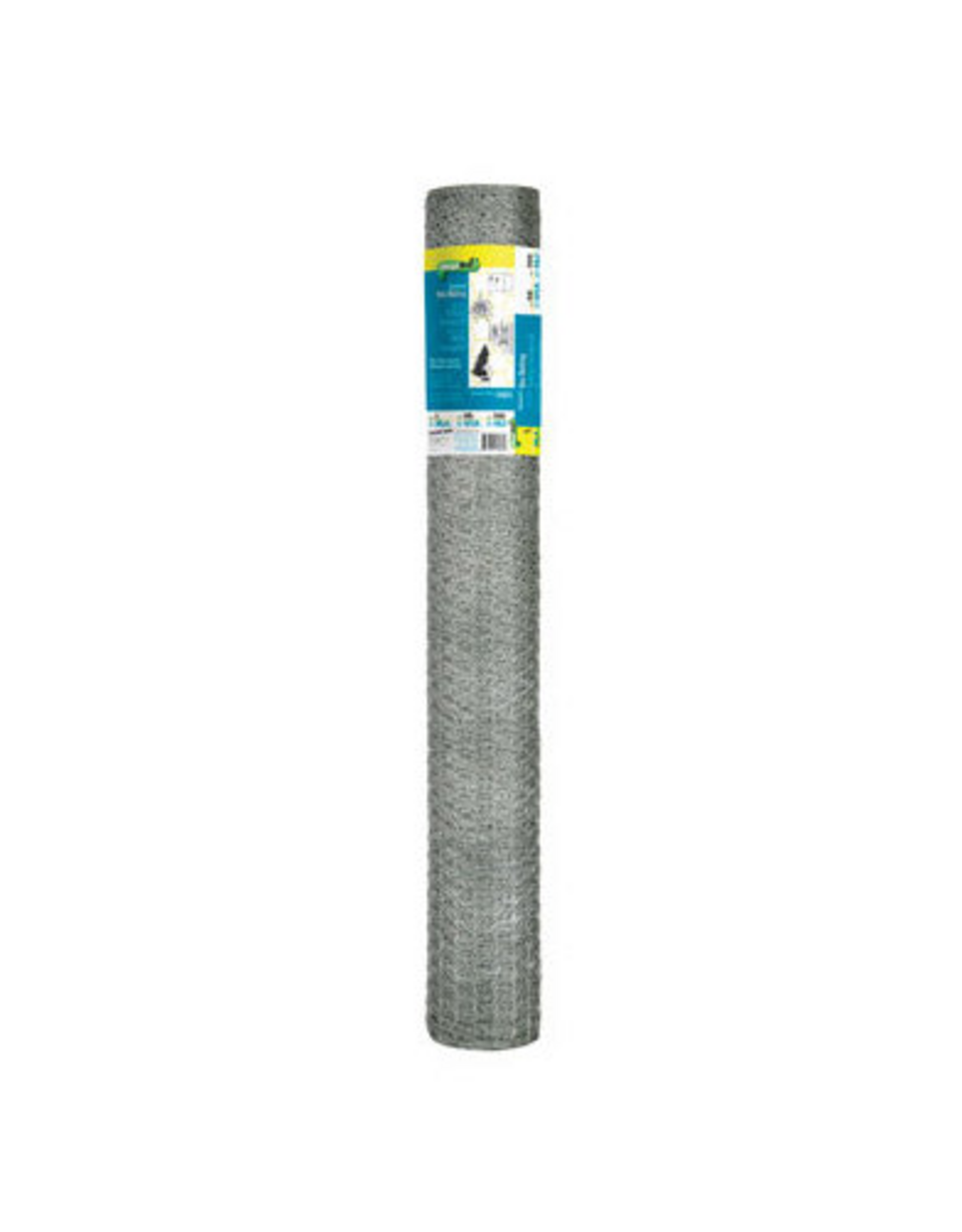 Garden Zone Garden Zone 48 in. H x 150 ft. L 20 Ga. Silver Poultry Netting