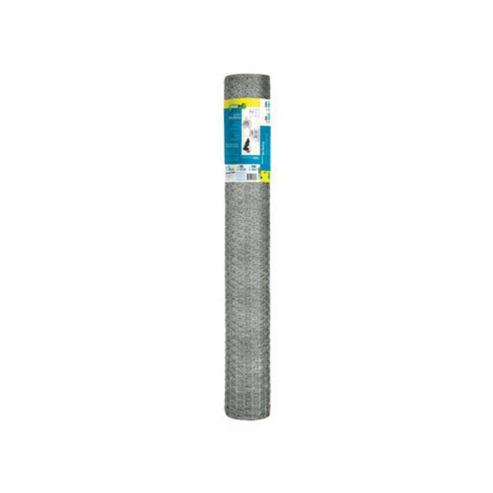 Garden Zone Garden Zone 48 in. H x 150 ft. L 20 Ga. Silver Poultry Netting