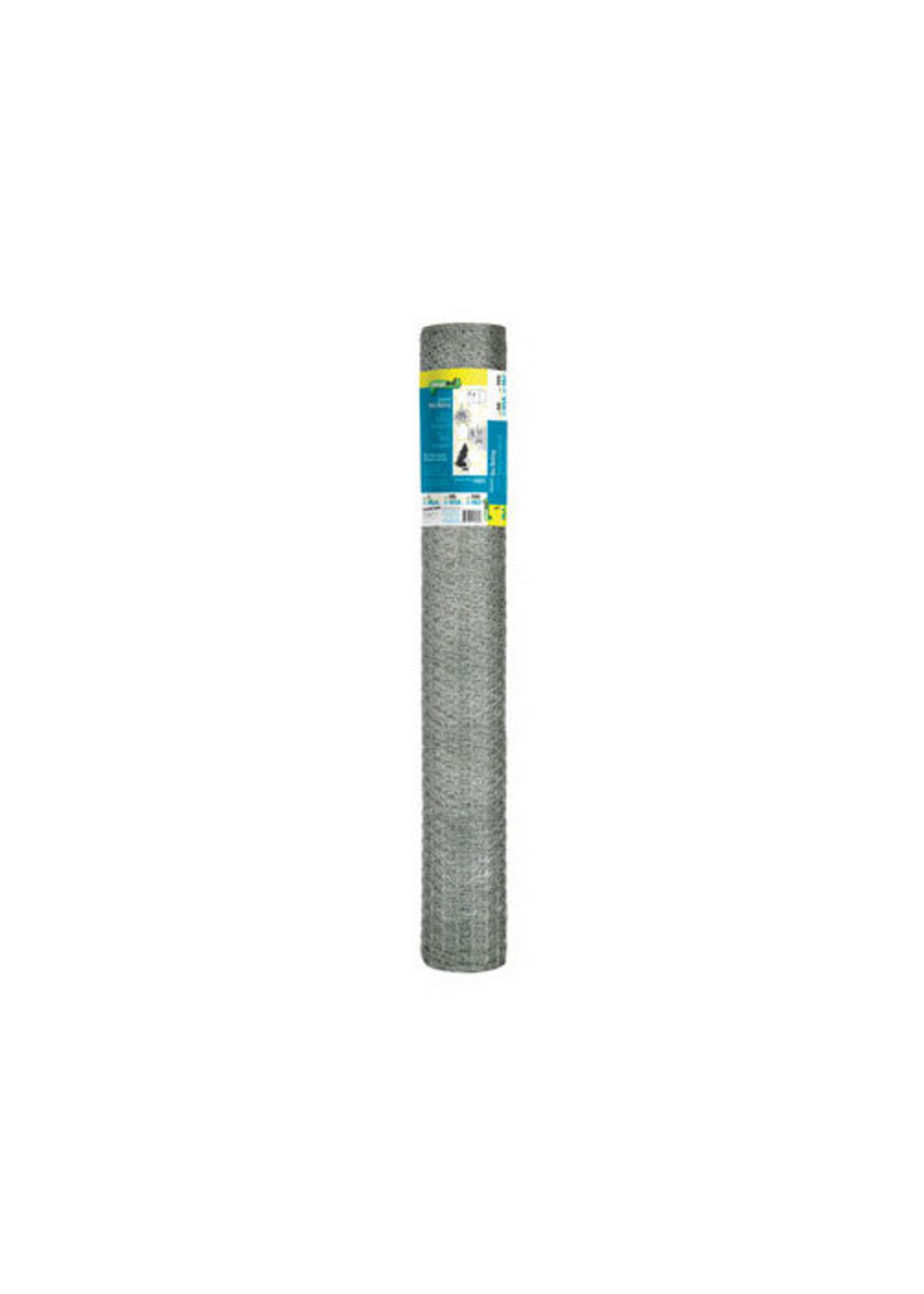 Garden Zone Garden Zone 48 in. H x 150 ft. L 20 Ga. Silver Poultry Netting