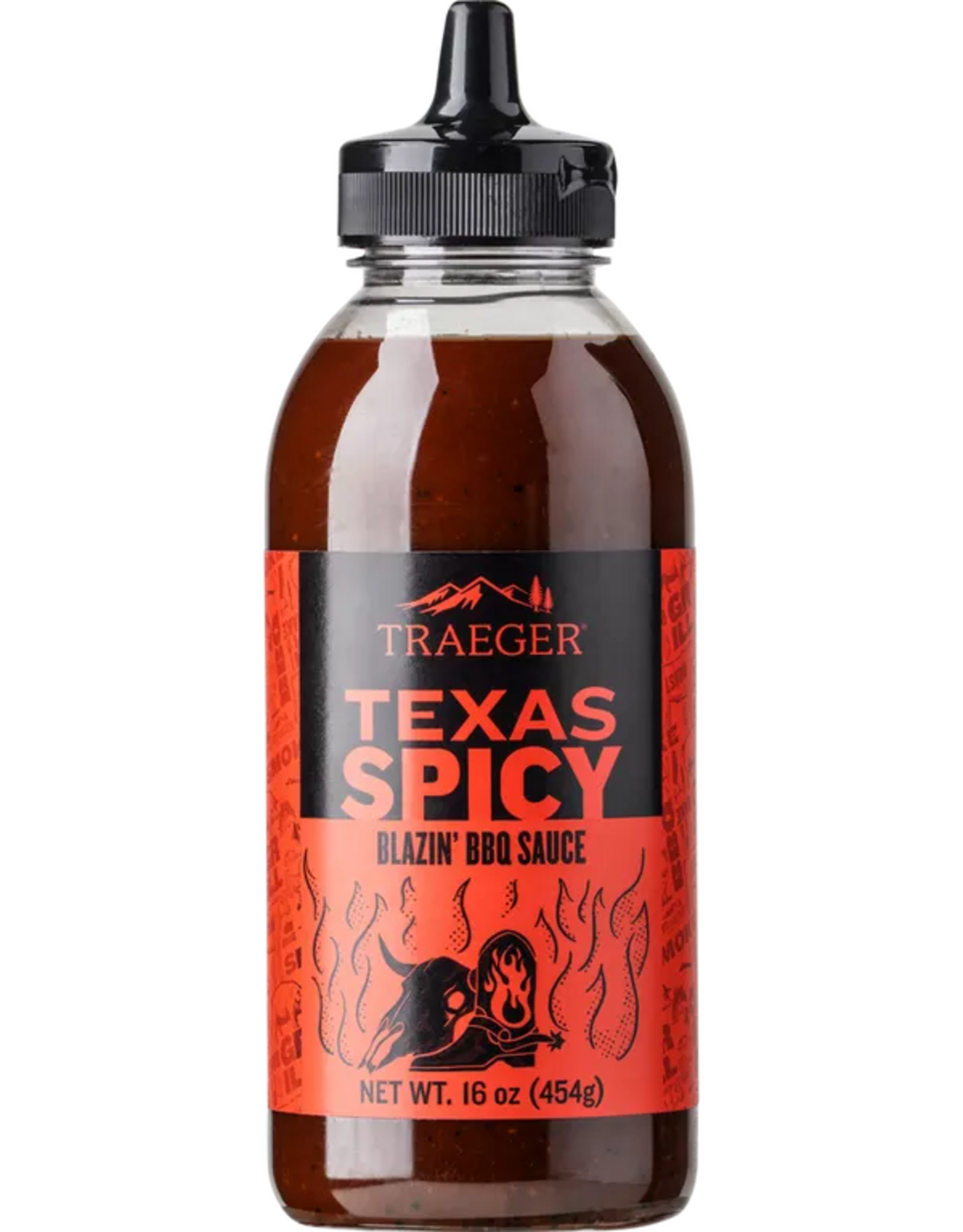 Traeger Grill TEXAS SPICY BBQ SAUCE (16 OZ SQUEEZE)