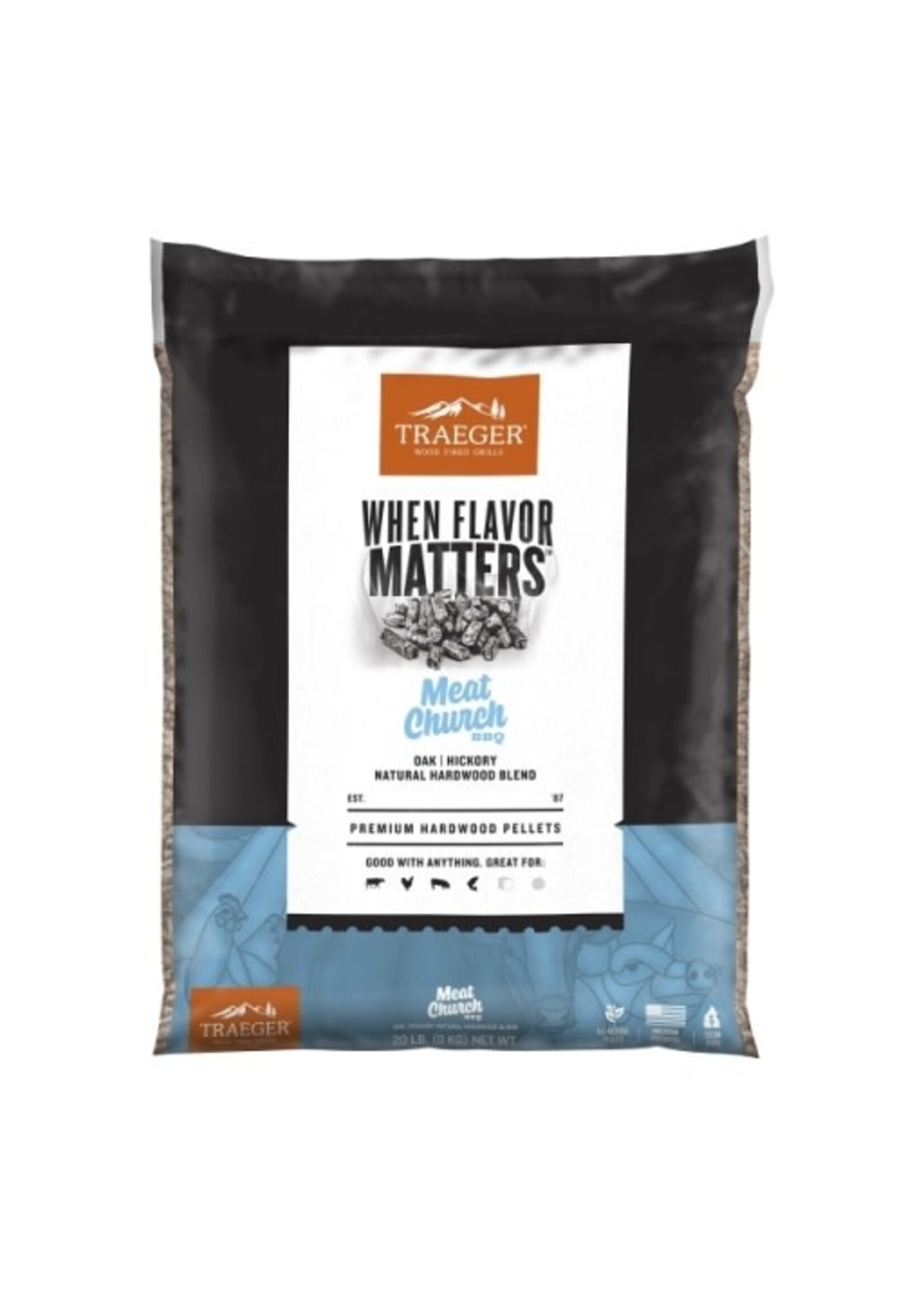 Traeger Grill MEAT CHURCH CORE BLEND (20LB)