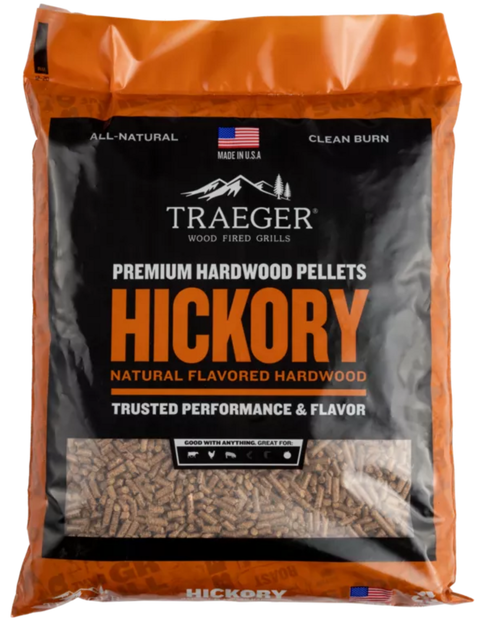 Traeger Grill HICKORY PELLETS (20LB)