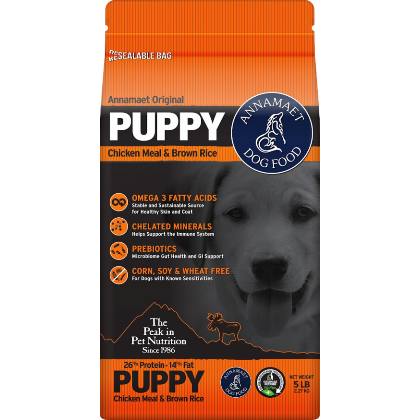 Annamaet Annamaet Original Puppy Dry Dog Food - 5 lb